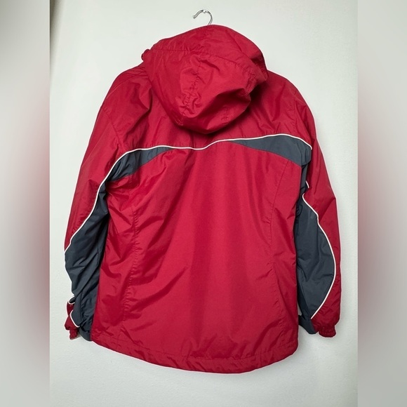 Columbia‎ Women's 3-in-1 Interchange Ski Jacket Red/White/Gray/Black Size Large - Picture 3 of 13